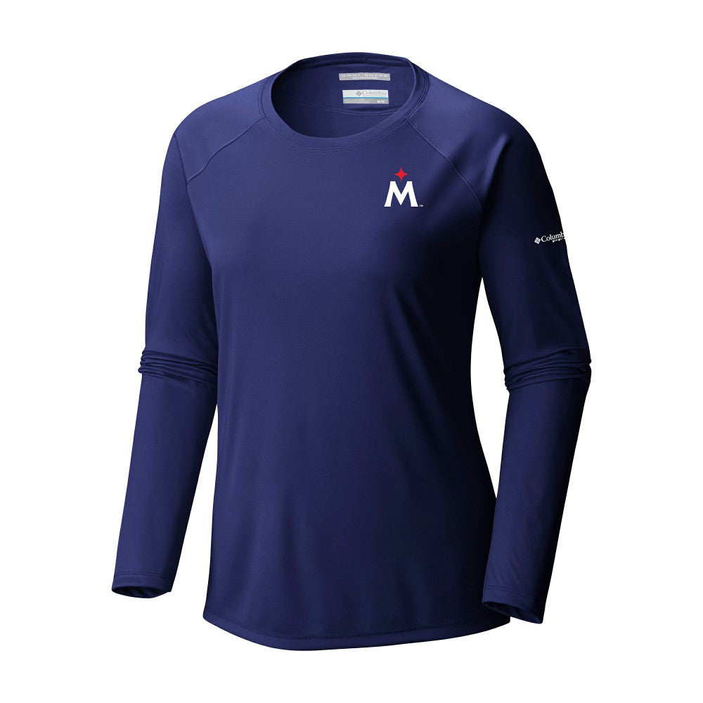 Minnesota Twins Columbia Tidal Tee II Long Sleeve T-Shirt Sale