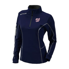 Washington Nationals Columbia Shotgun Quarter-Zip Top Online
