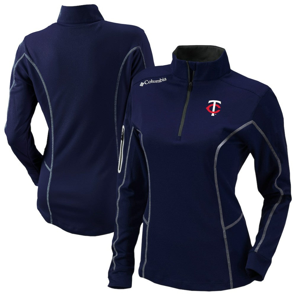 Minnesota Twins Columbia Shotgun Quarter-Zip Top discount