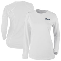 Miami Marlins Columbia Shotgun Long Sleeve T-Shirt Lifestyle