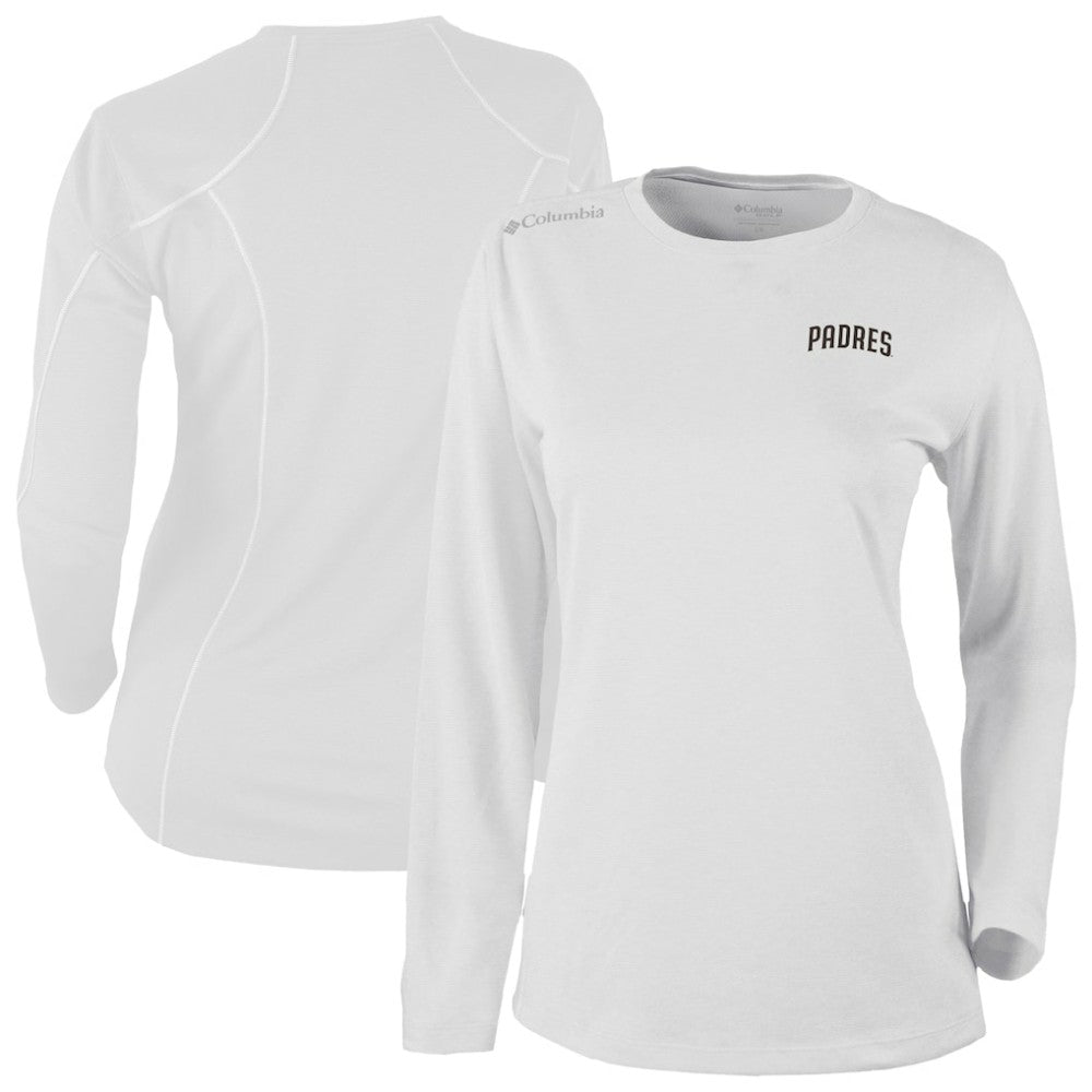 San Diego Padres Columbia Shotgun Long Sleeve T-Shirt Clearance