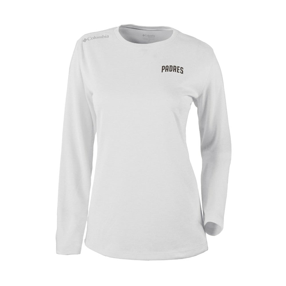 San Diego Padres Columbia Shotgun Long Sleeve T-Shirt Clearance