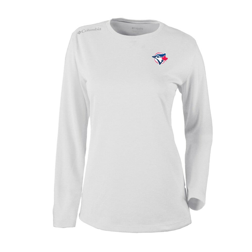 Toronto Blue Jays Columbia Shotgun Long Sleeve T-Shirt Clearance