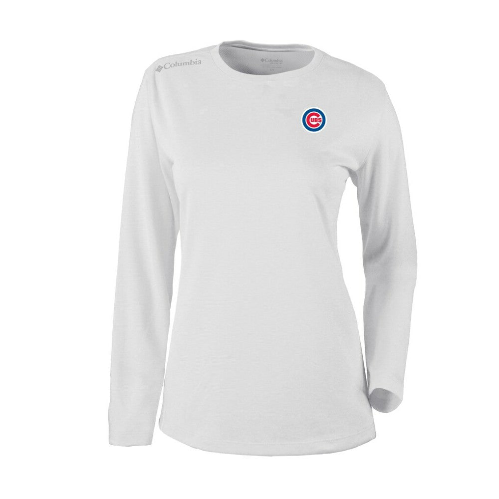Chicago Cubs Columbia Shotgun Long Sleeve T-Shirt discount