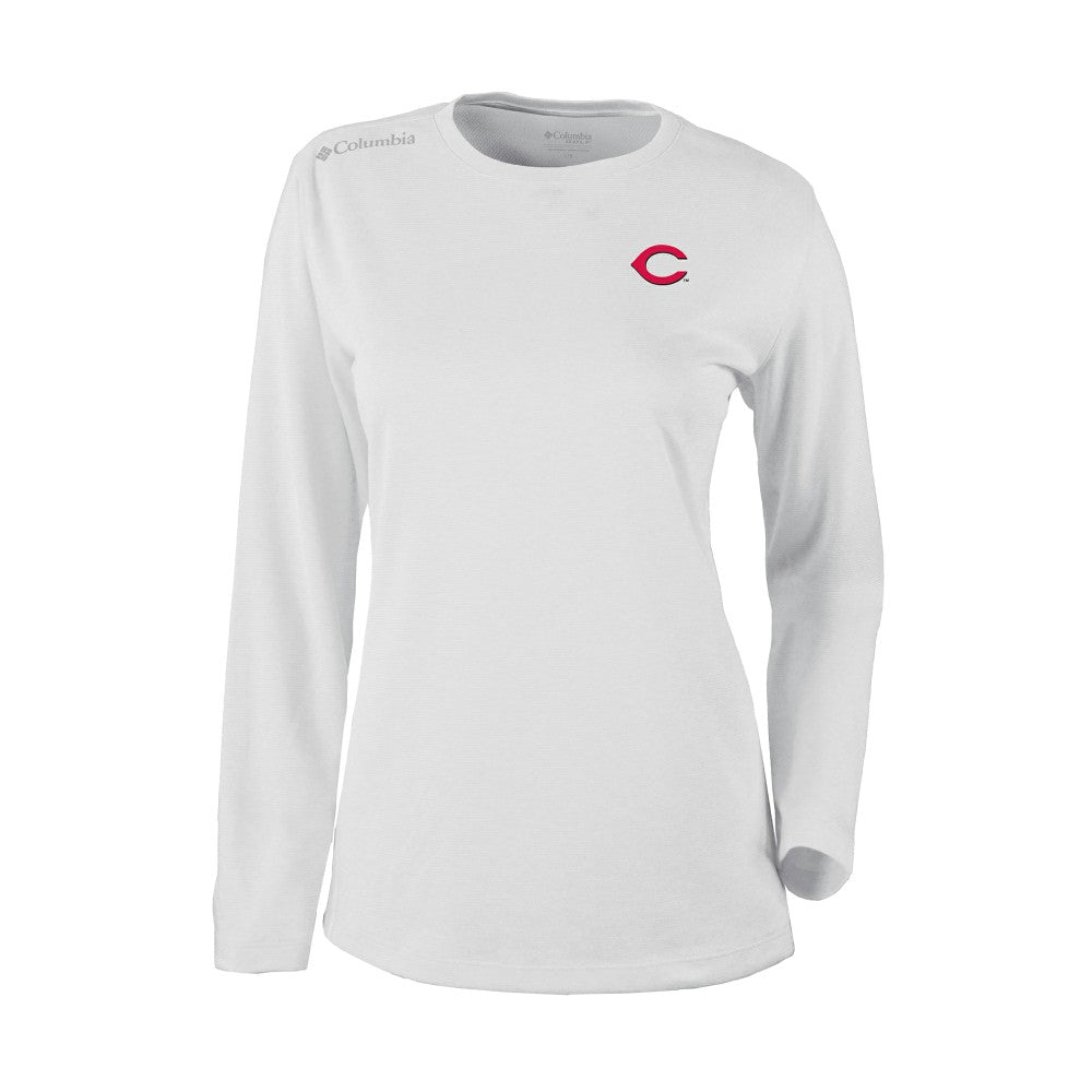 Cincinnati Reds Columbia Shotgun Long Sleeve T-Shirt for sale
