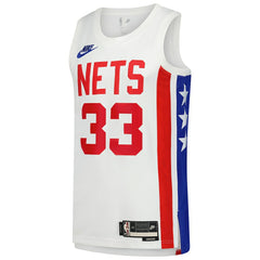 Nike - Nic Claxton Brooklyn Nets Swingman Jersey - Classic Edition - White