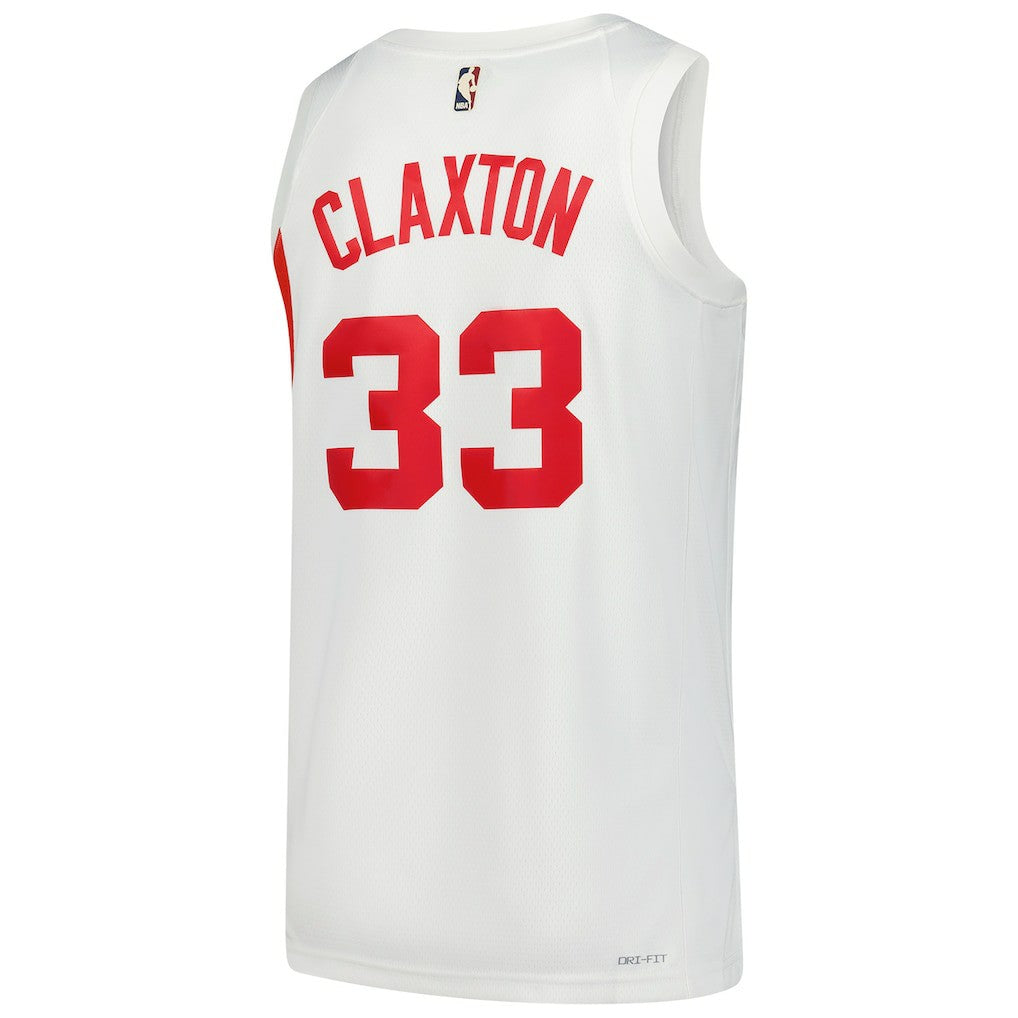 Nic Claxton Brooklyn Nets Swingman Jersey - Classic Edition - White | NBA Jerseys