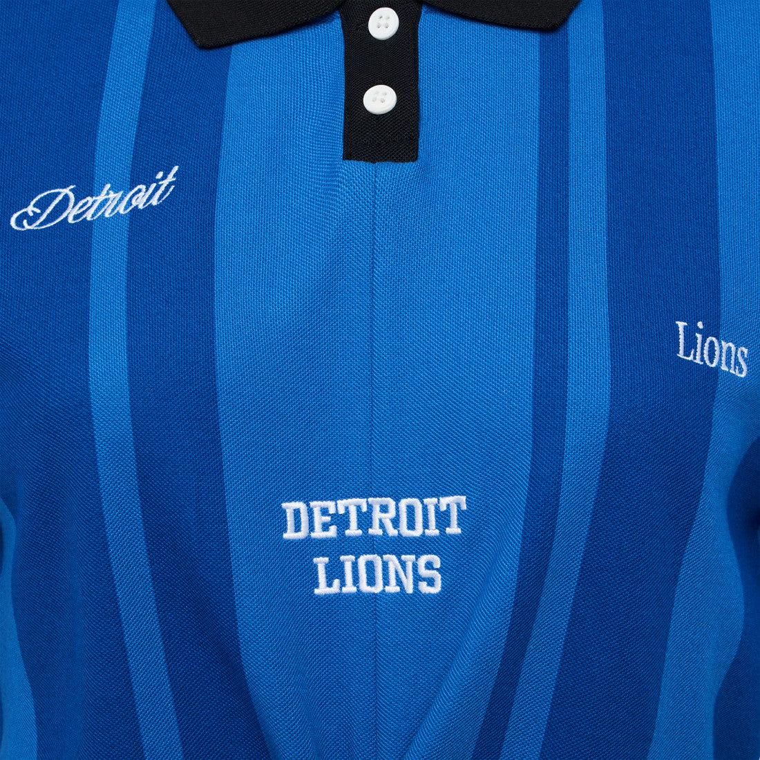 Detroit Lions Off Season Women's Rugby T-Shirt Blue - NFL