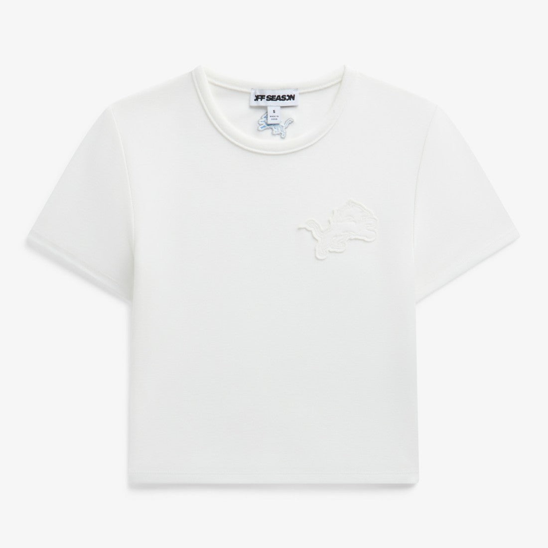 Detroit Lions Off Season Women's Baby T-Shirt White - NFL