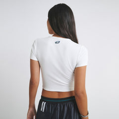 Philadelphia Eagles Off Season Women's Baby T-Shirt White - NFL