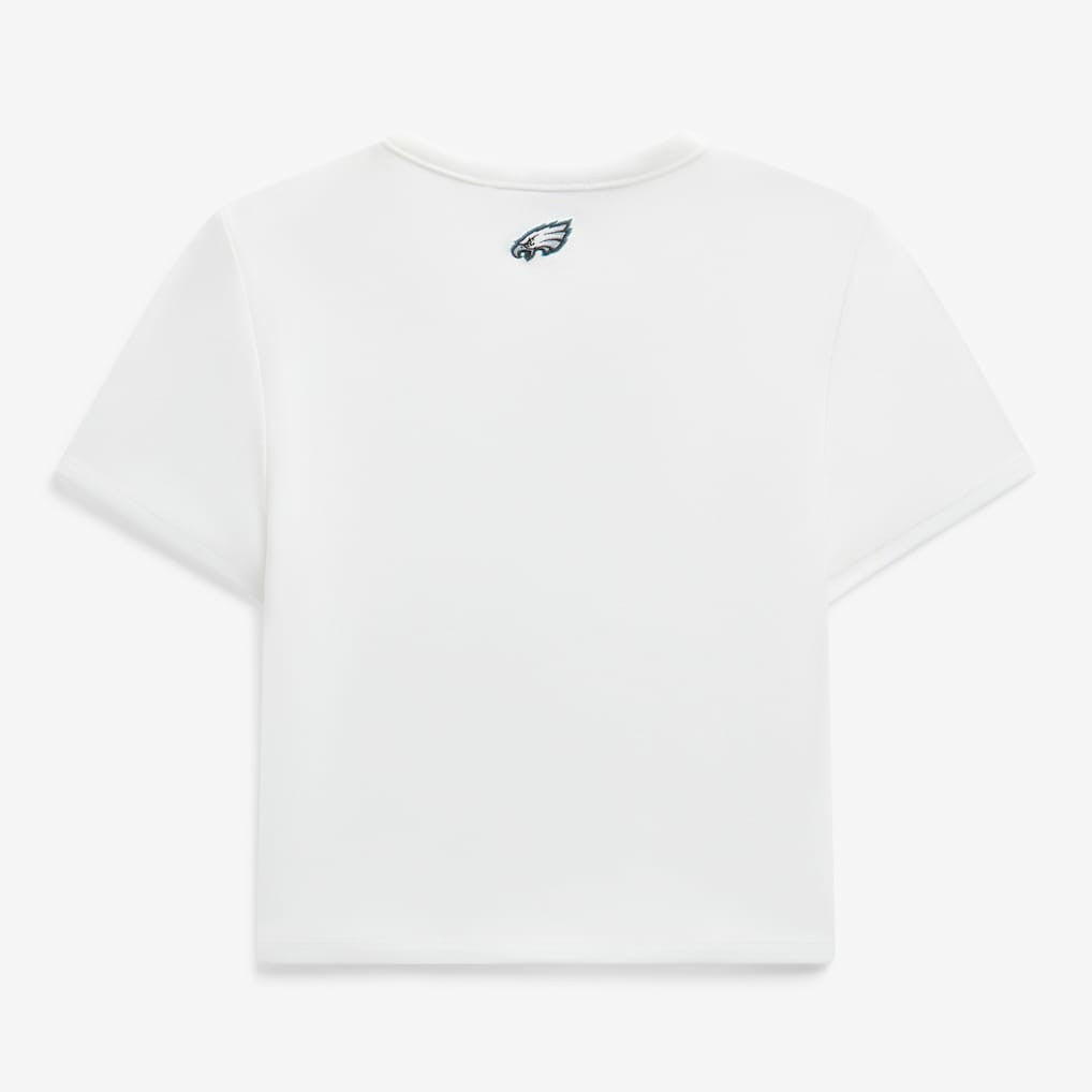 Philadelphia Eagles Off Season Women's Baby T-Shirt White - NFL