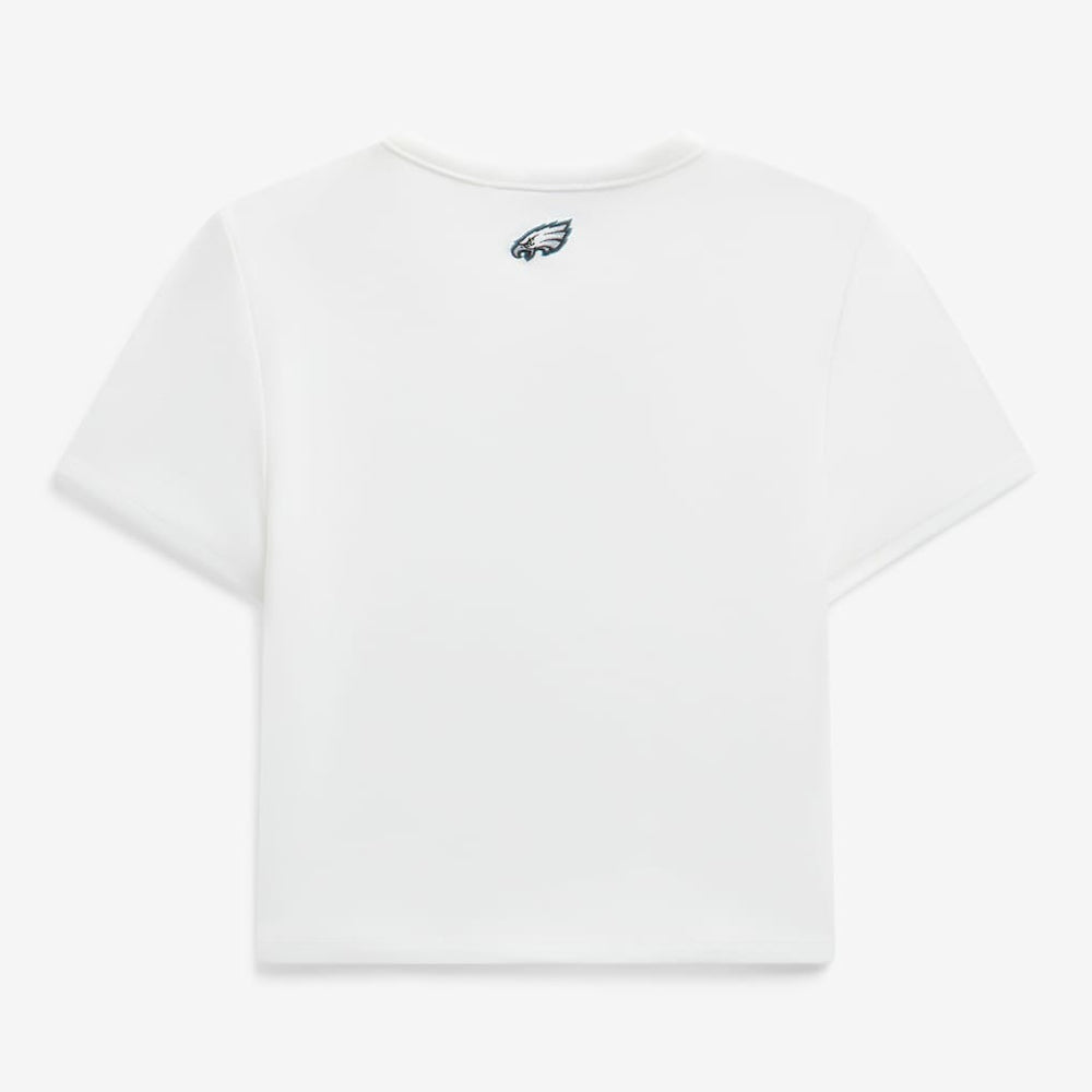 Philadelphia Eagles Off Season Women's Baby T-Shirt White - NFL