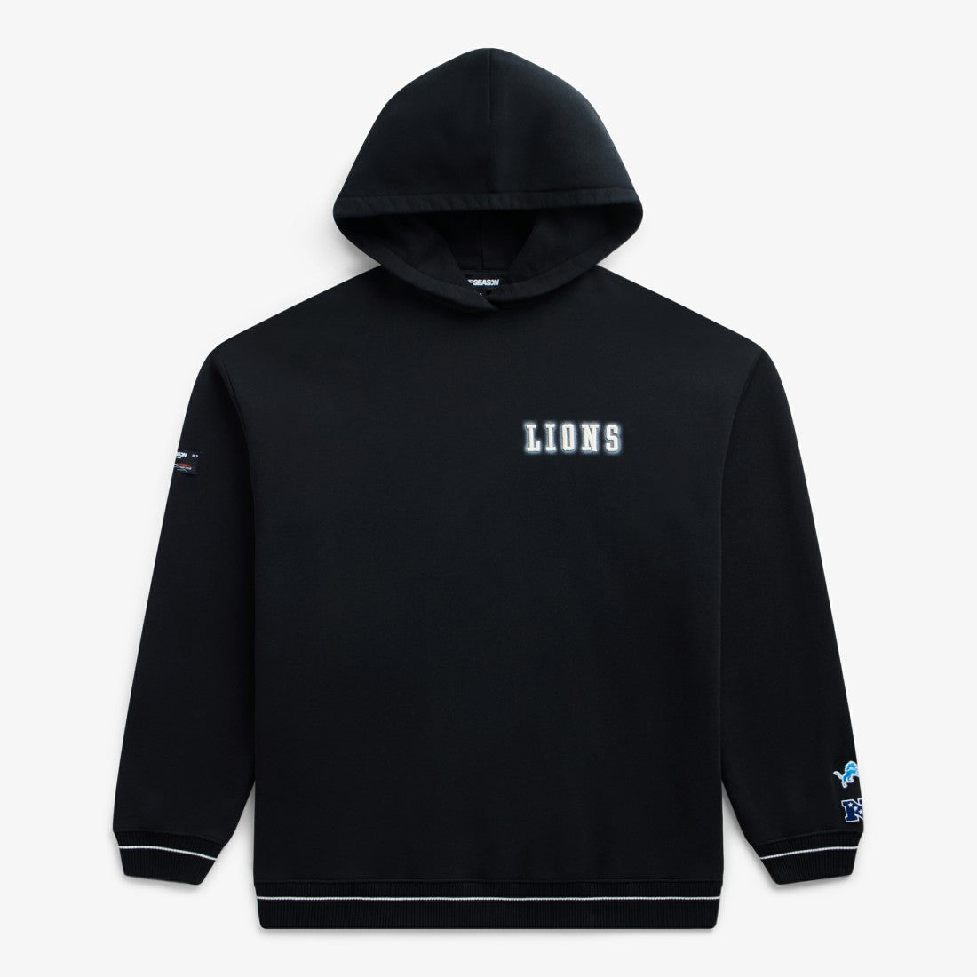 Detroit Lions Off Season Unisex Hoodie Black - NFL