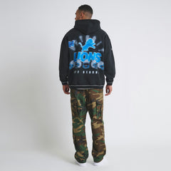 Detroit Lions Off Season Unisex Hoodie Black - NFL