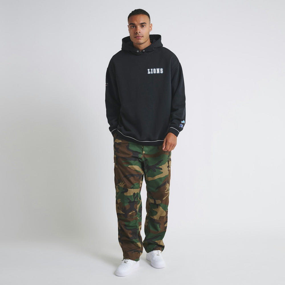 Detroit Lions Off Season Unisex Hoodie Black - NFL