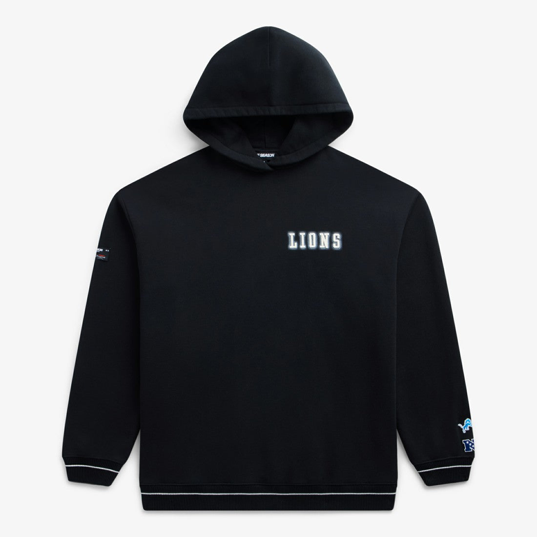 Detroit Lions Off Season Unisex Hoodie Black - NFL
