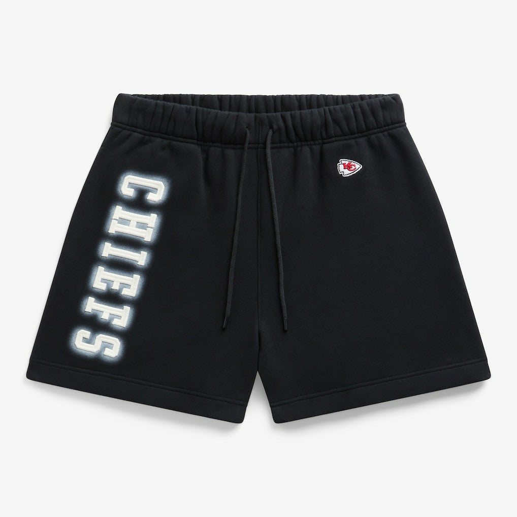 Kansas City Chiefs Off Season Unisex Fleece Shorts Black - NFL