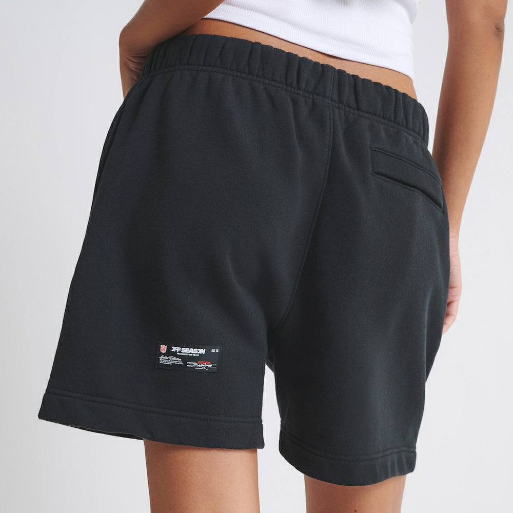 Detroit Lions Off Season Unisex Fleece Shorts Black - NFL