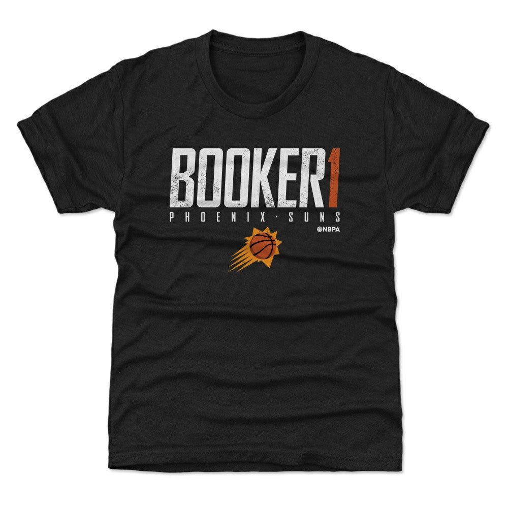 NBA - Devin Booker Phoenix Suns 500 Level Youth Elite T-Shirt - Black