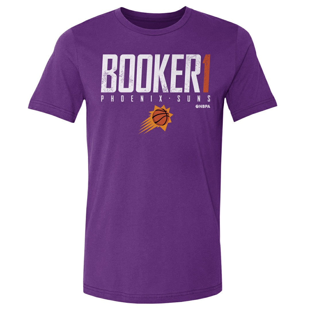 NBA - Devin Booker Phoenix Suns 500 Level Elite T-Shirt - Purple