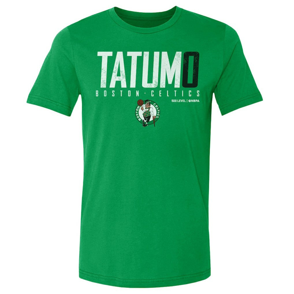 NBA - Jayson Tatum Boston Celtics 500 Level Elite T-Shirt - Kelly Green