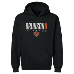 NBA - Jalen Brunson New York Knicks 500 Level Elite Pullover Hoodie - Black