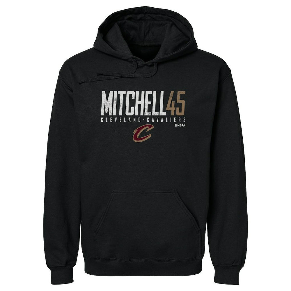 NBA - Donovan Mitchell Cleveland Cavaliers 500 Level Elite Pullover Hoodie - Black