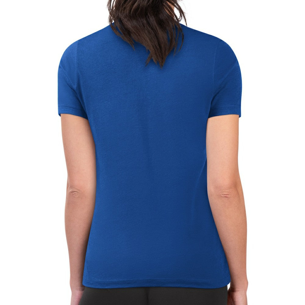 Toronto Blue Jays G-III 4Her by Carl Banks Women's Super-Slim Fit Lightweight Double Heart T-Shirt for sale
