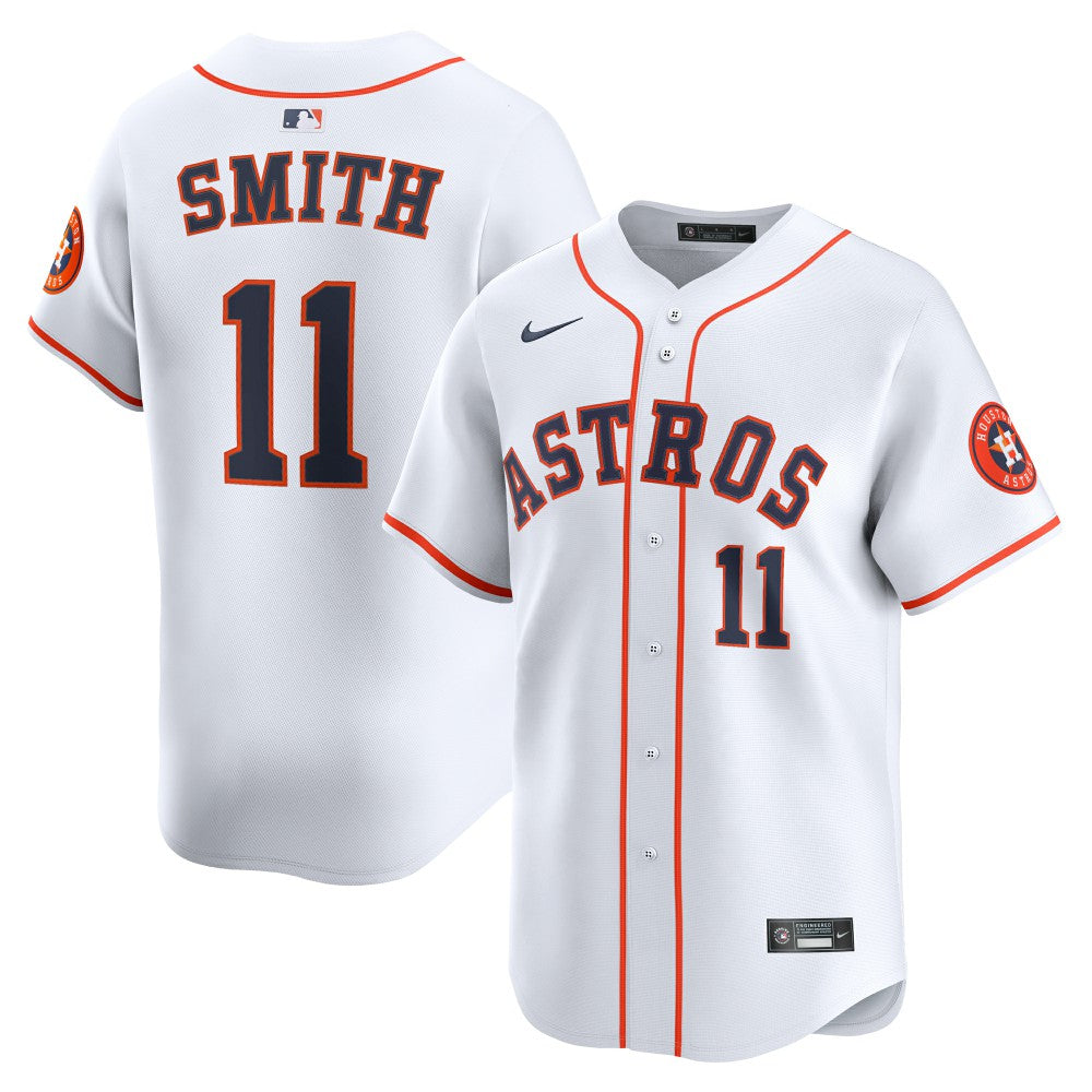 Cam Smith #11 Houston Astros Nike Home Limited Player Jersey discount