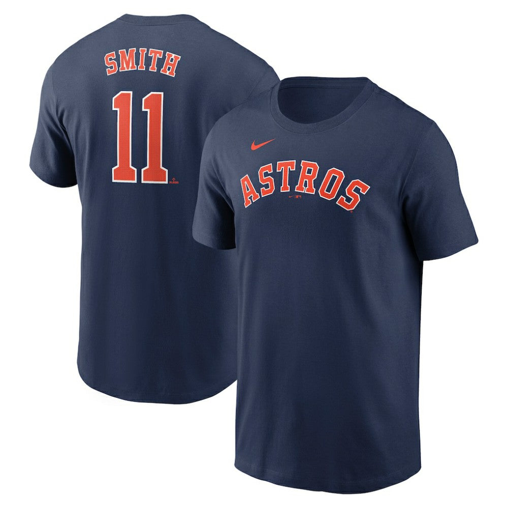 Cam Smith Houston Astros Nike Fuse Name & Number T-Shirt discount
