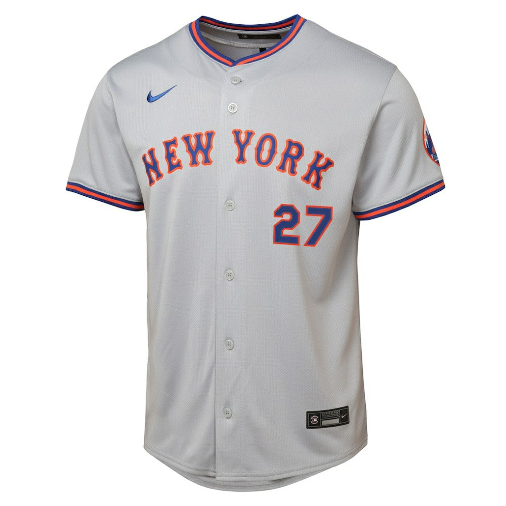 Mark Vientos New York Mets Nike Youth Road Limited Jersey – Gray | MLB Jerseys