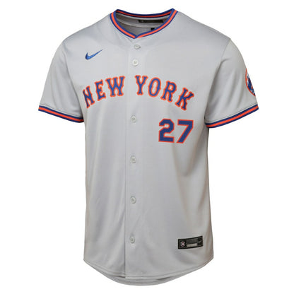 Mark Vientos New York Mets Nike Youth Road Limited Jersey – Gray | MLB Jerseys