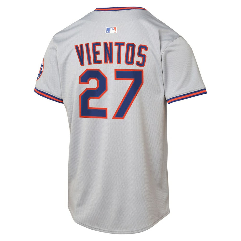 Mark Vientos New York Mets Nike Youth Road Limited Jersey – Gray | MLB Jerseys