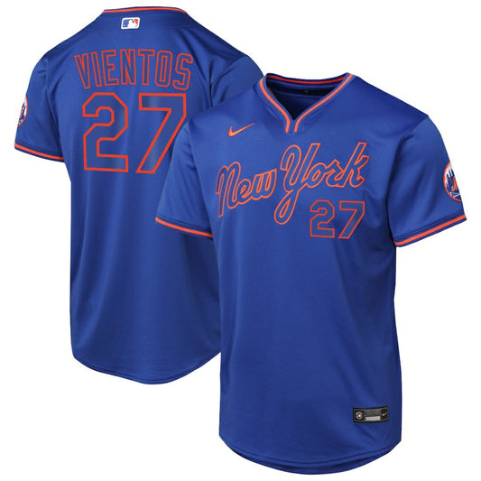 Mark Vientos New York Mets Nike Youth Alternate 2 Limited Jersey – Royal | MLB Jerseys