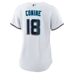 Griffin Conine Miami Marlins Nike Women's Home Replica Jersey On Sale
