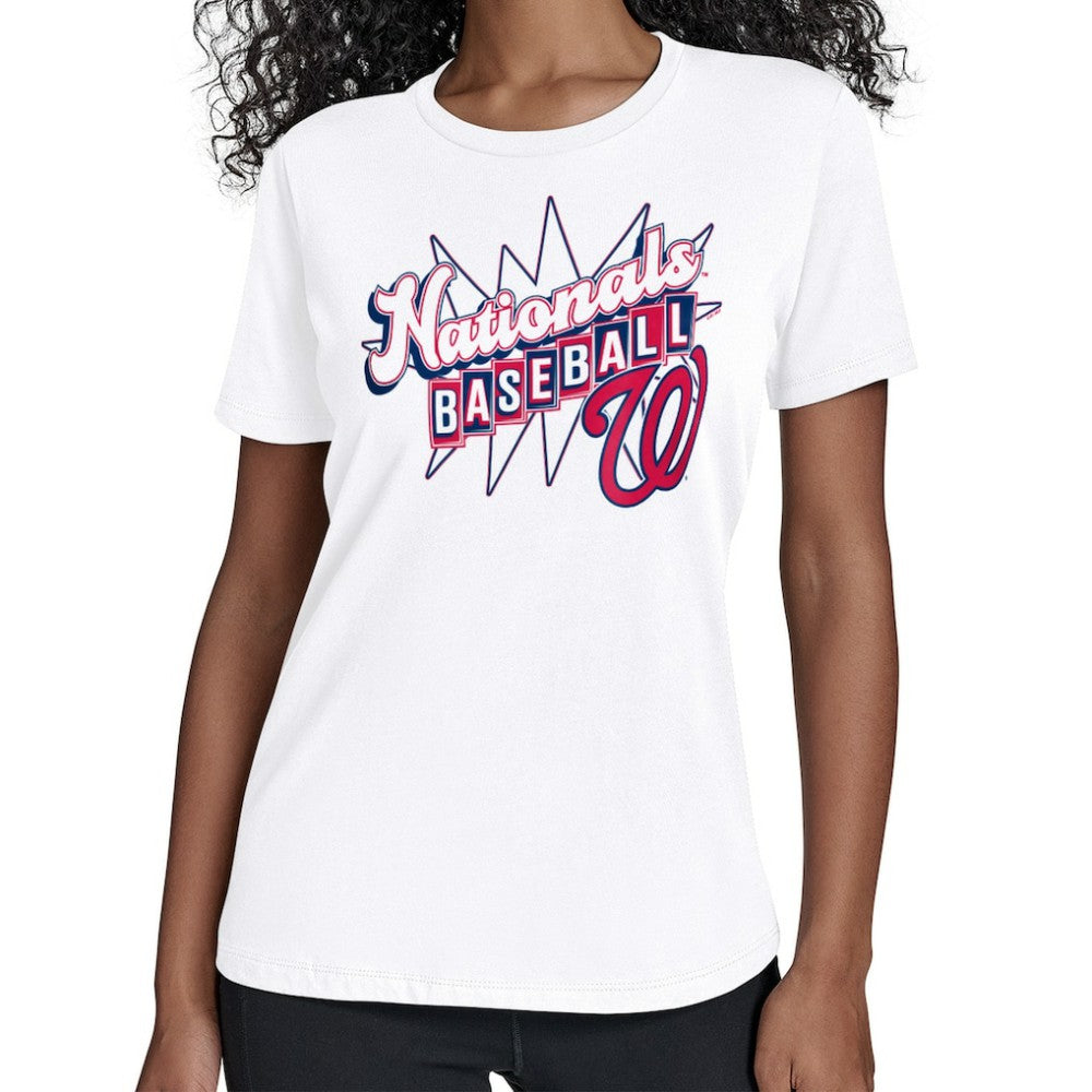 Washington Nationals Starter Women's Drive-In T-Shirt discount