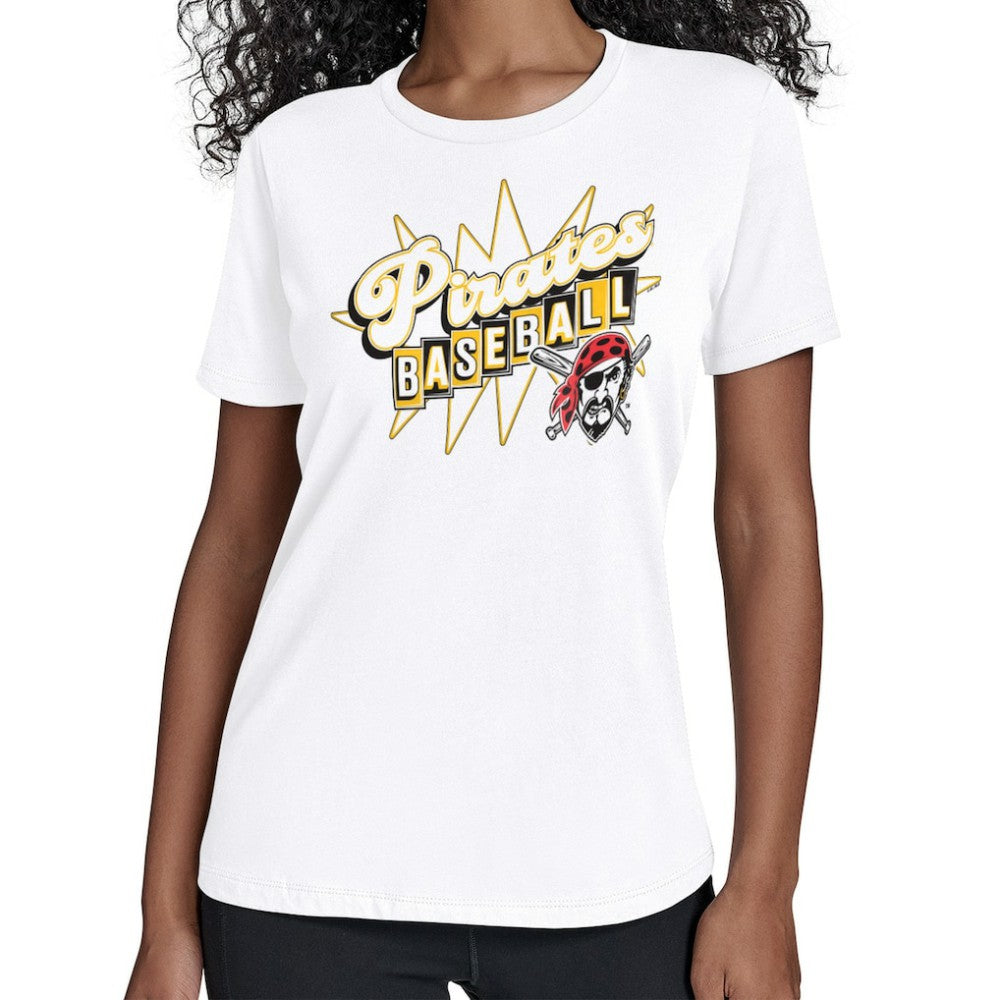 Pittsburgh Pirates Starter Women's Drive-In T-Shirt for sale