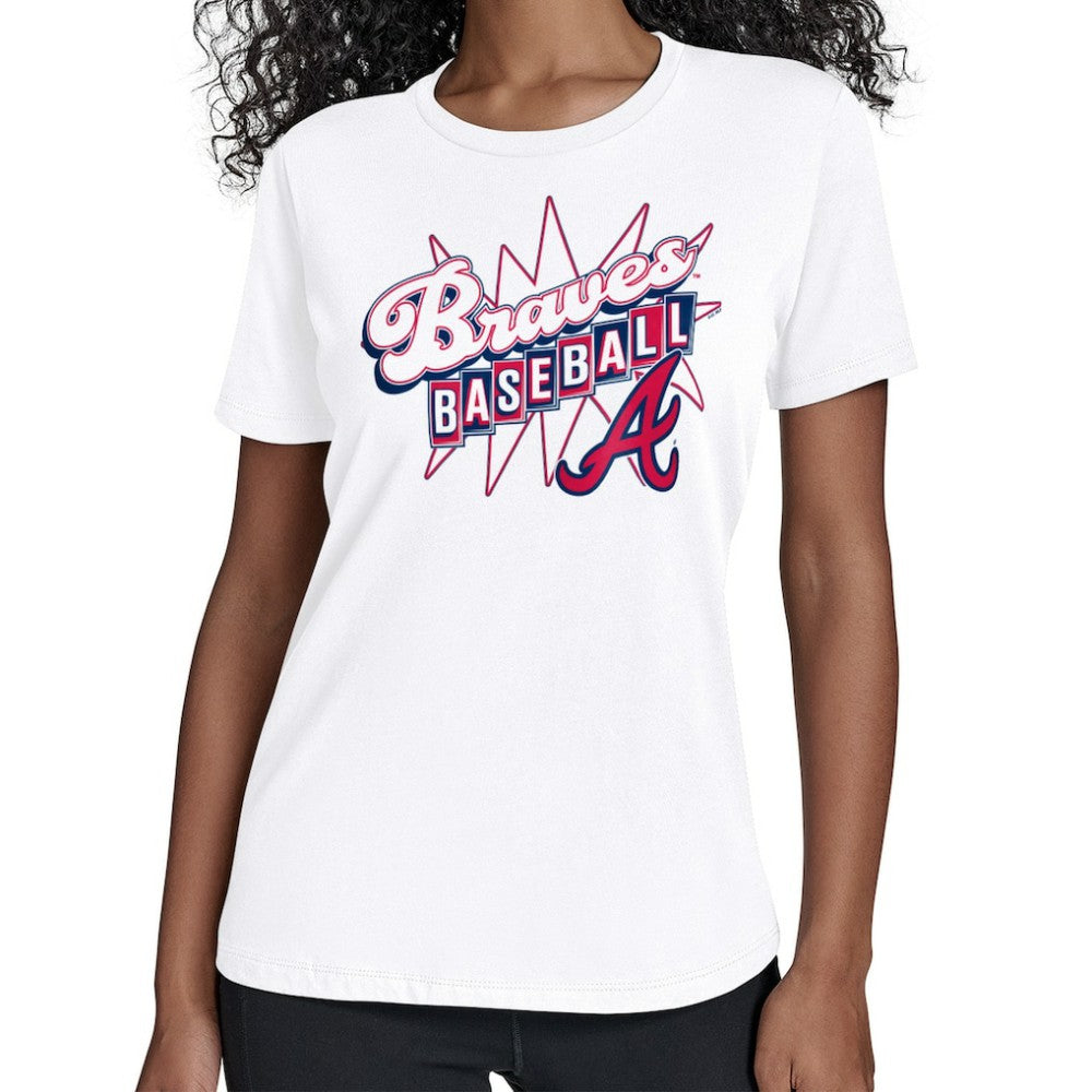 Atlanta Braves Starter Women's Drive-In T-Shirt Lifestyle