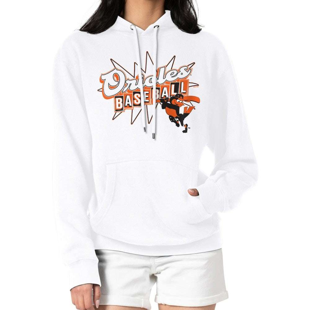 Baltimore Orioles Starter Women's Drive-In Pullover Hoodie Near Me