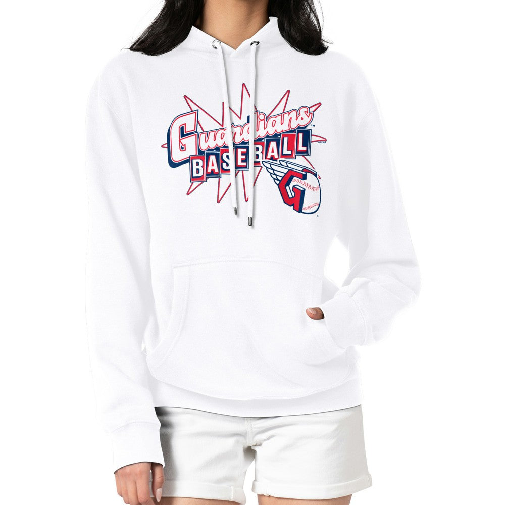 Cleveland Guardians Starter Women's Drive-In Pullover Hoodie Lifestyle