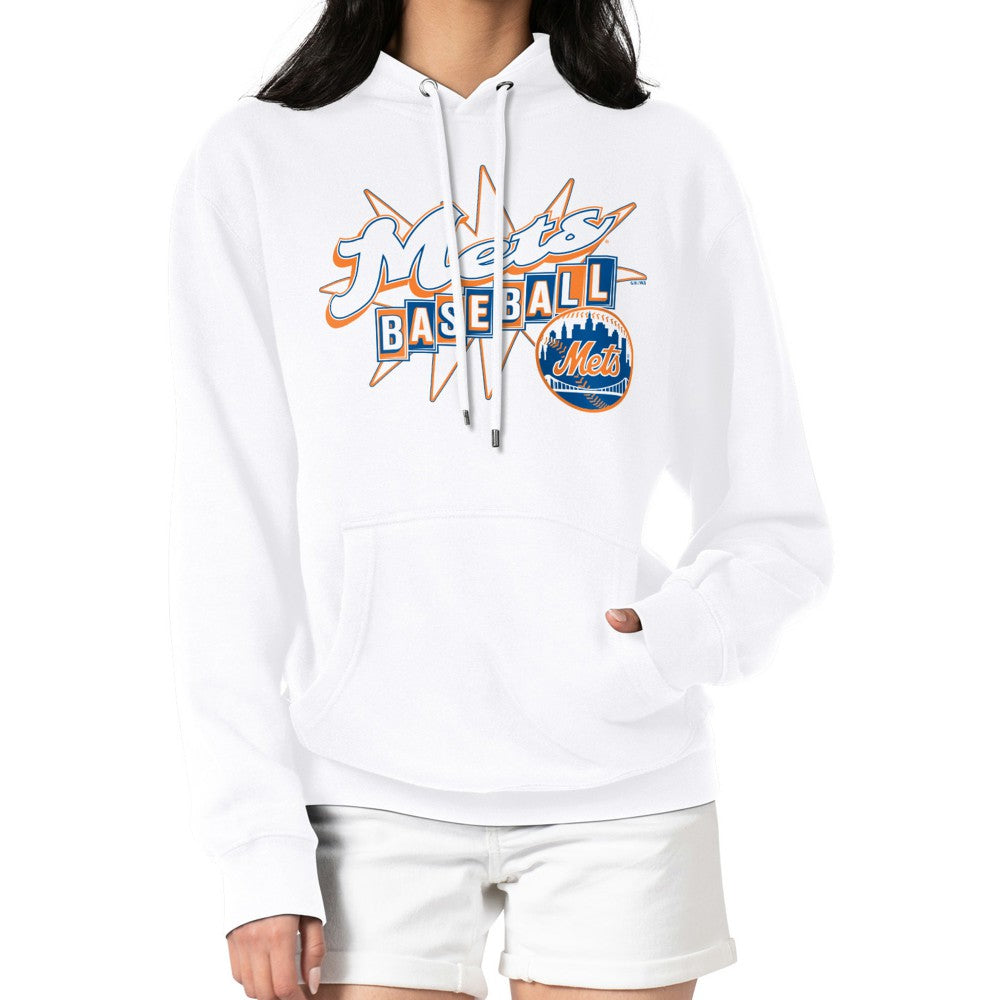 New York Mets Starter Women's Drive-In Pullover Hoodie Online