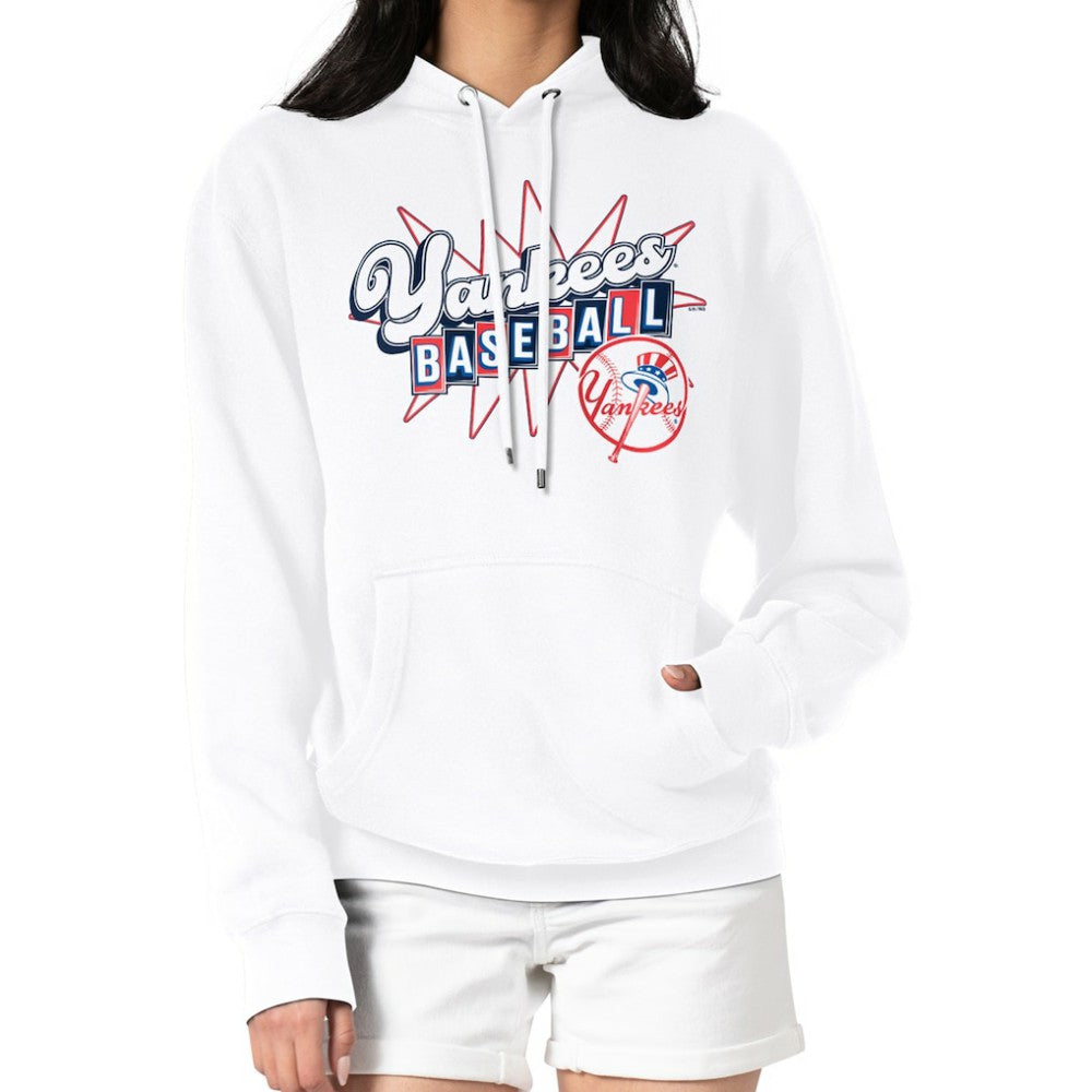 New York Yankees Starter Women's Drive-In Pullover Hoodie On Sale