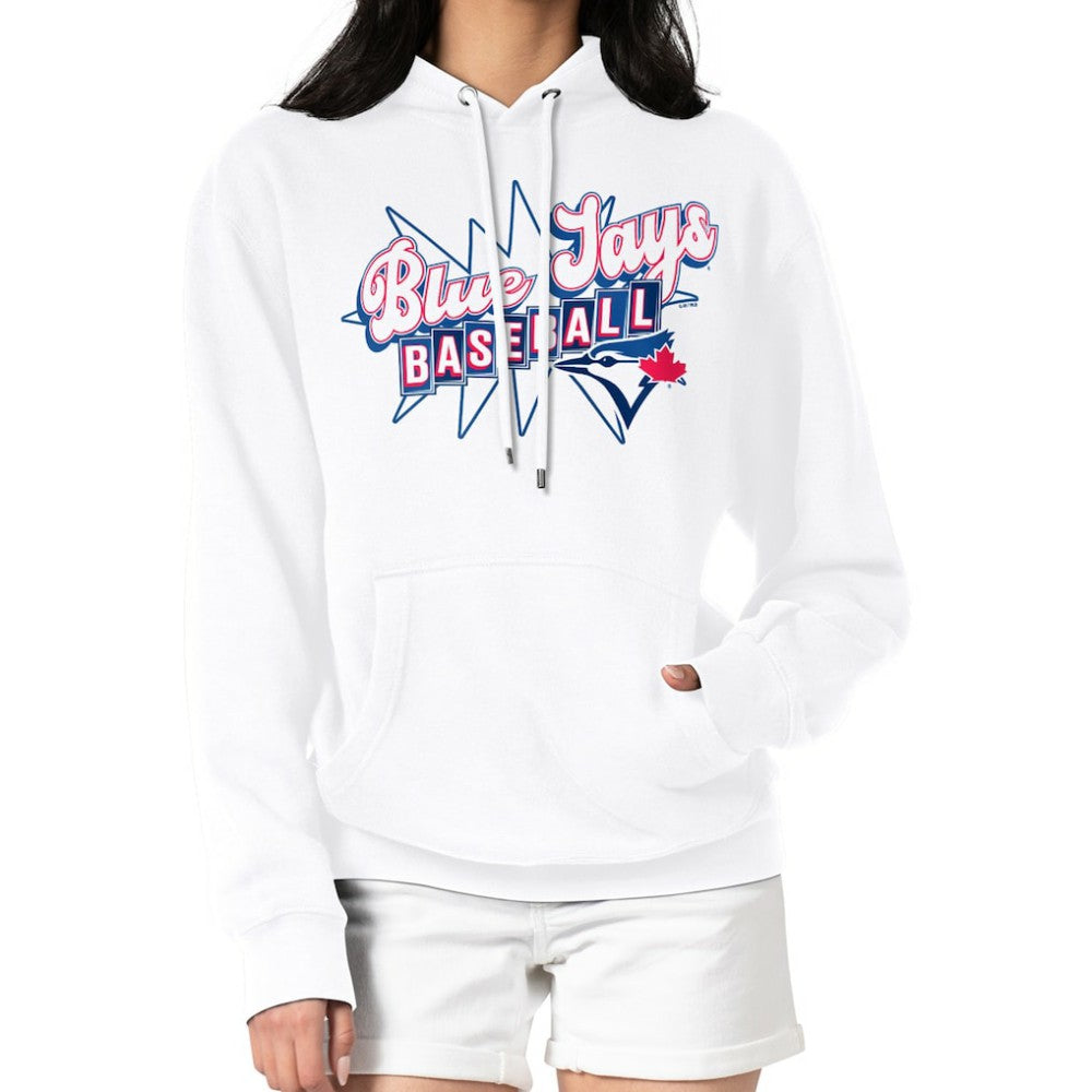 Toronto Blue Jays Starter Women's Drive-In Pullover Hoodie On Sale