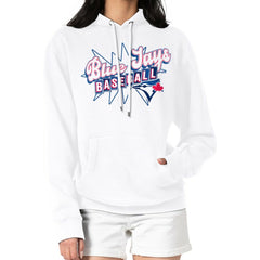 Toronto Blue Jays Starter Women's Drive-In Pullover Hoodie On Sale