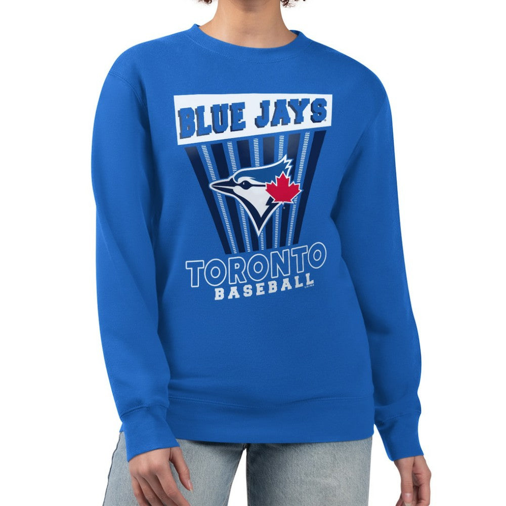 Toronto Blue Jays Starter Women's Poster Print Pullover Sweatshirt Online