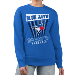 Toronto Blue Jays Starter Women's Poster Print Pullover Sweatshirt Online