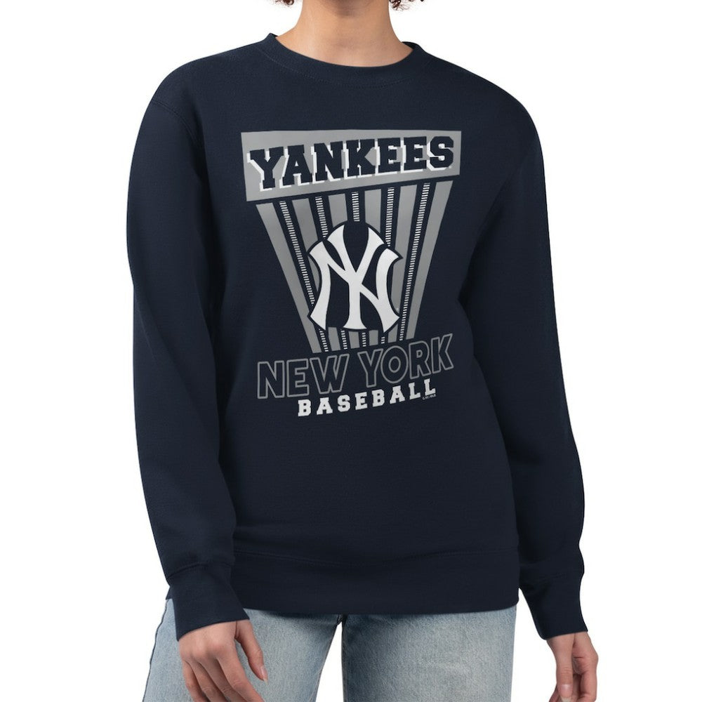 New York Yankees Starter Women's Poster Print Pullover Sweatshirt Online