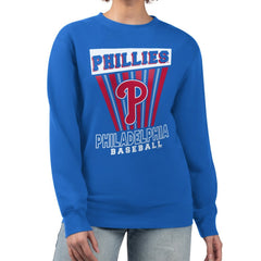 Philadelphia Phillies Starter Women's Poster Print Pullover Sweatshirt Near Me