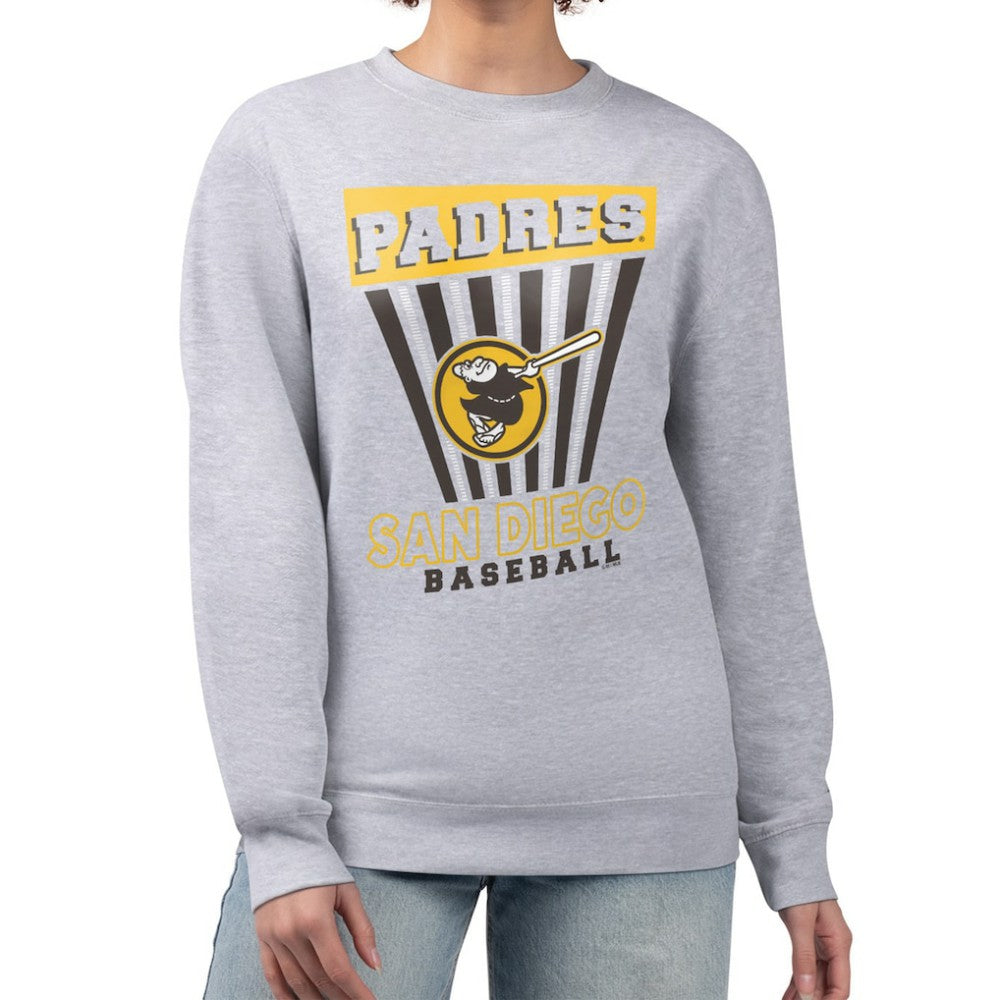San Diego Padres Starter Women's Poster Print Pullover Sweatshirt discount