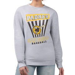 San Diego Padres Starter Women's Poster Print Pullover Sweatshirt discount